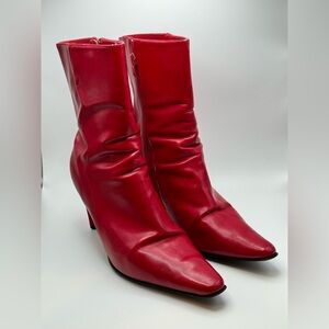 Pierre Dumas red boots